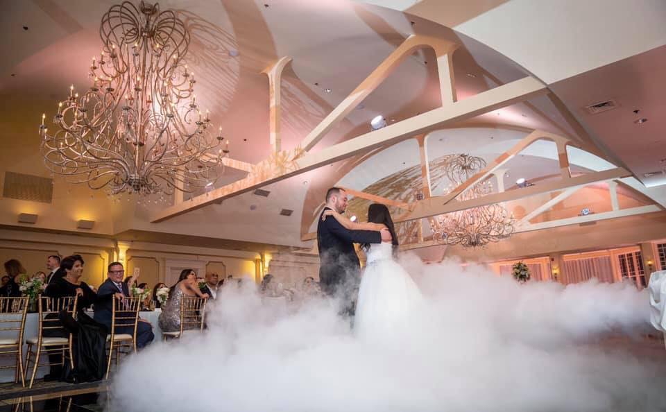 Dance on a Cloud for a wedding at the Waterview