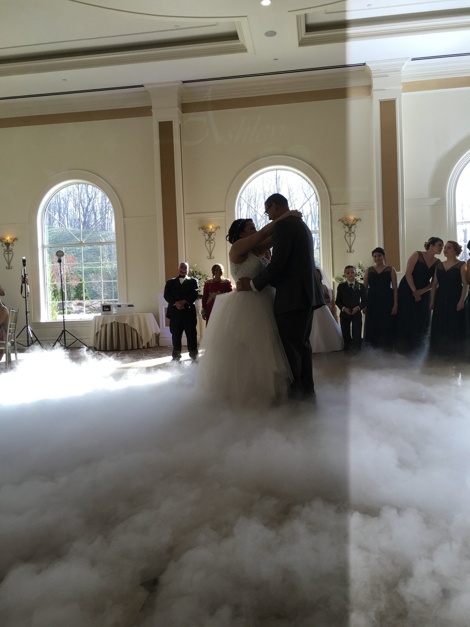 Dance on a Cloud at the Aria for a wedding