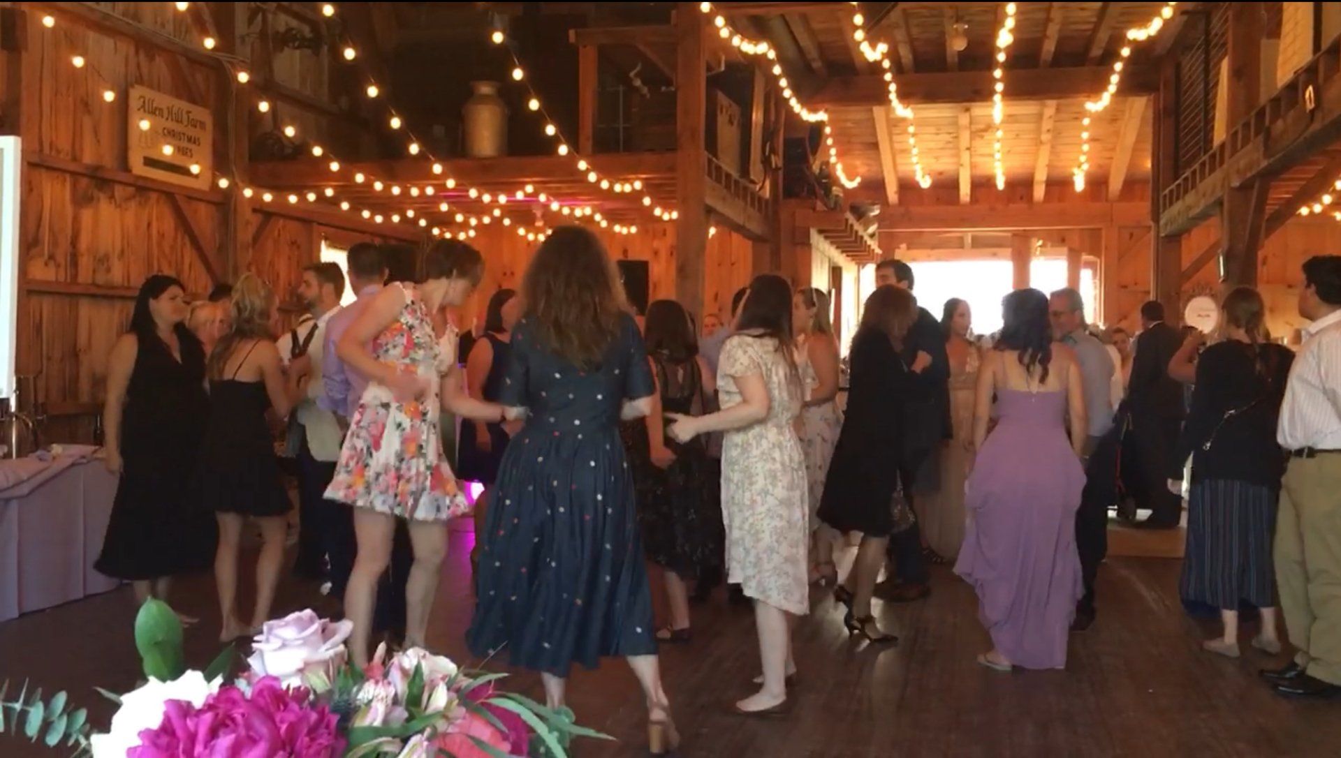 Wedding DJ Service at Allen Hill Farms