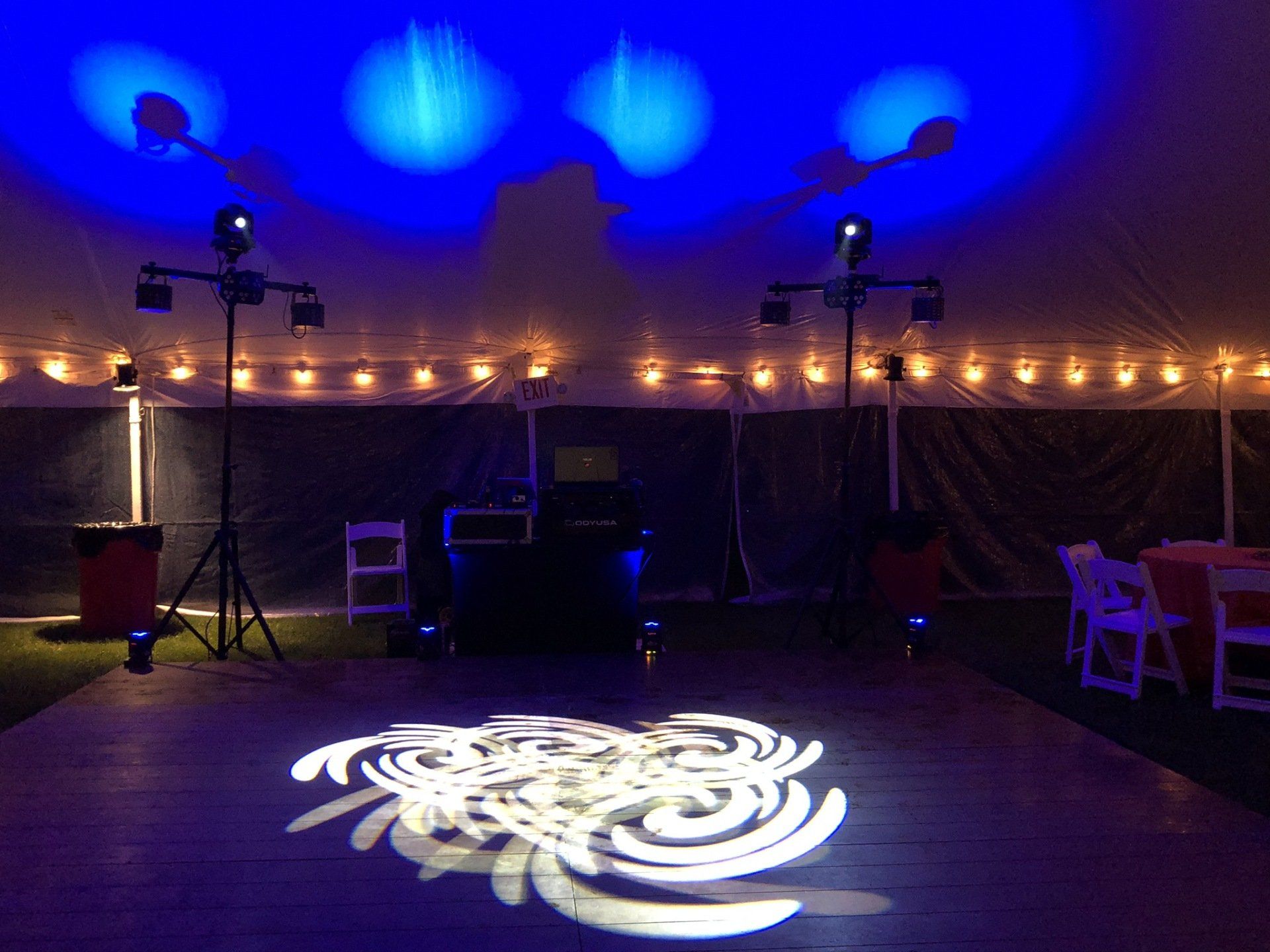 DJ Sound and Lighting for a Private After Prom Party