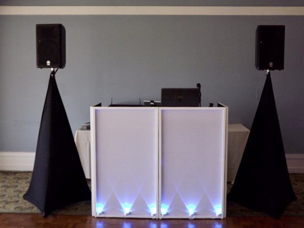 Simple DJ Sound Setup for a wedding at Chippanee Golf Club