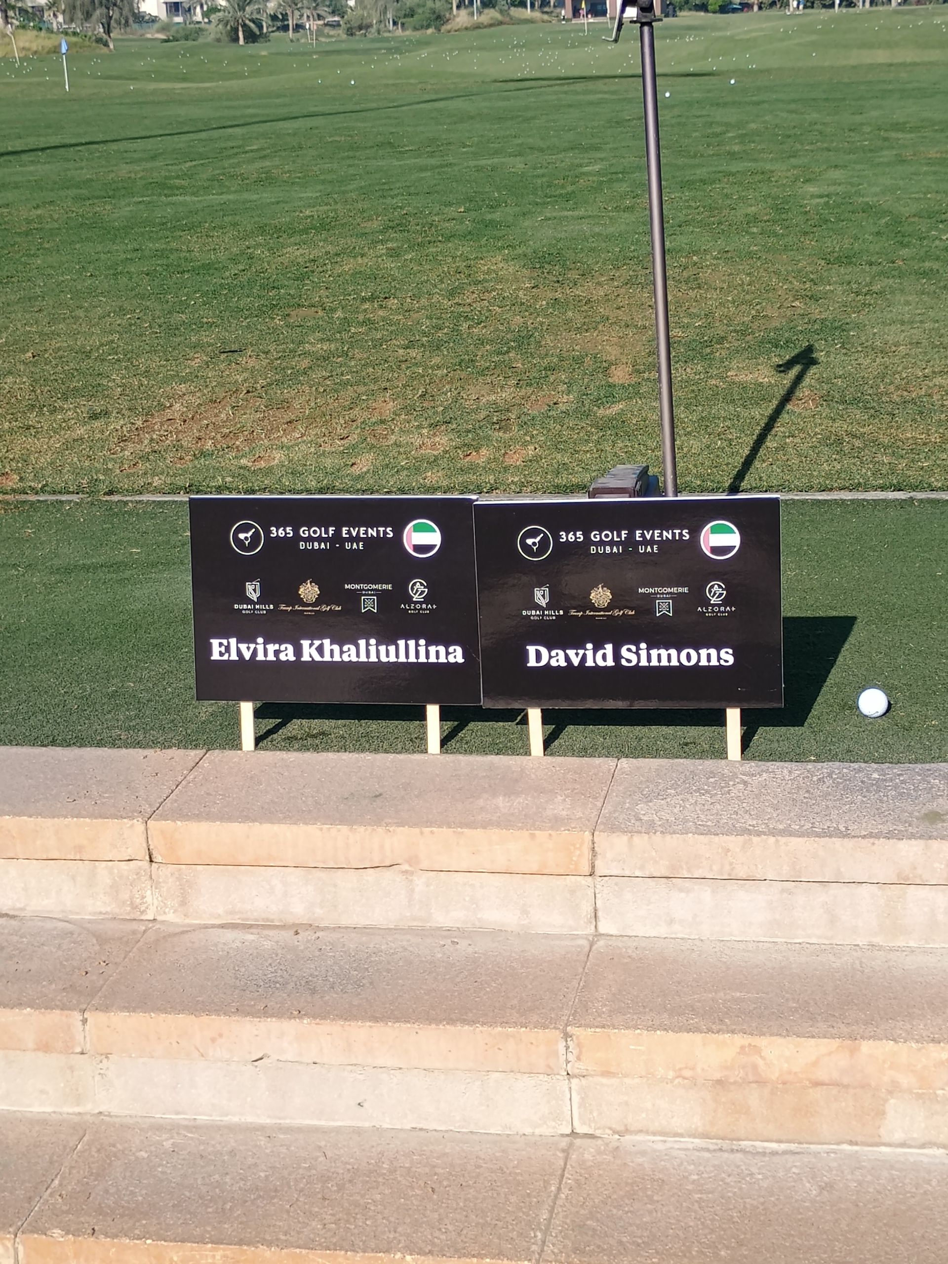 Driving range - Team UAE