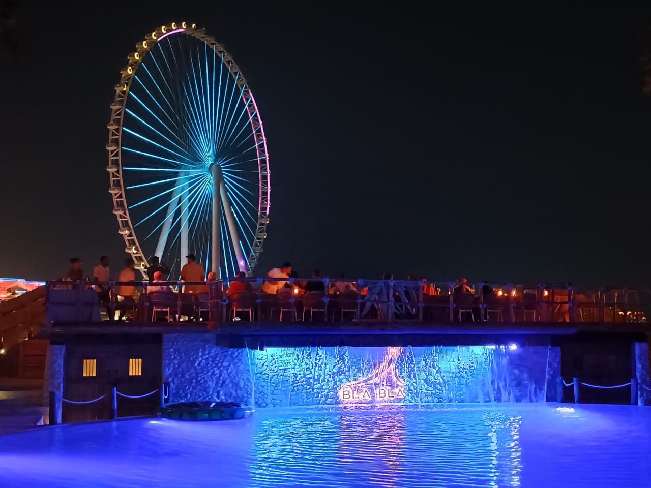 Dinner at Bla Bla Beach Club