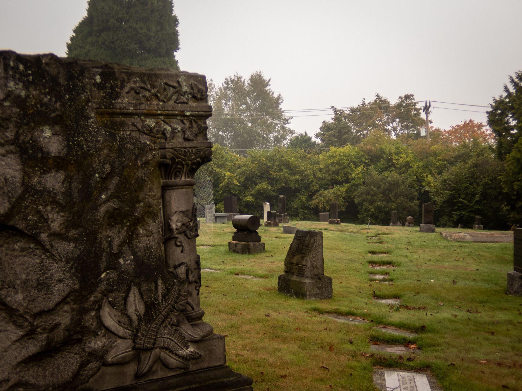 Graves In Cemetery — Seattle, WA — Mt Pleasant Cemetery