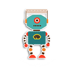 robot callout icon for enrollment