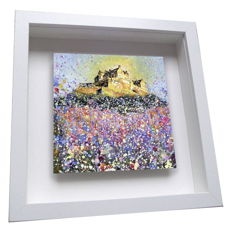 Edinburgh Castle Framed Tile