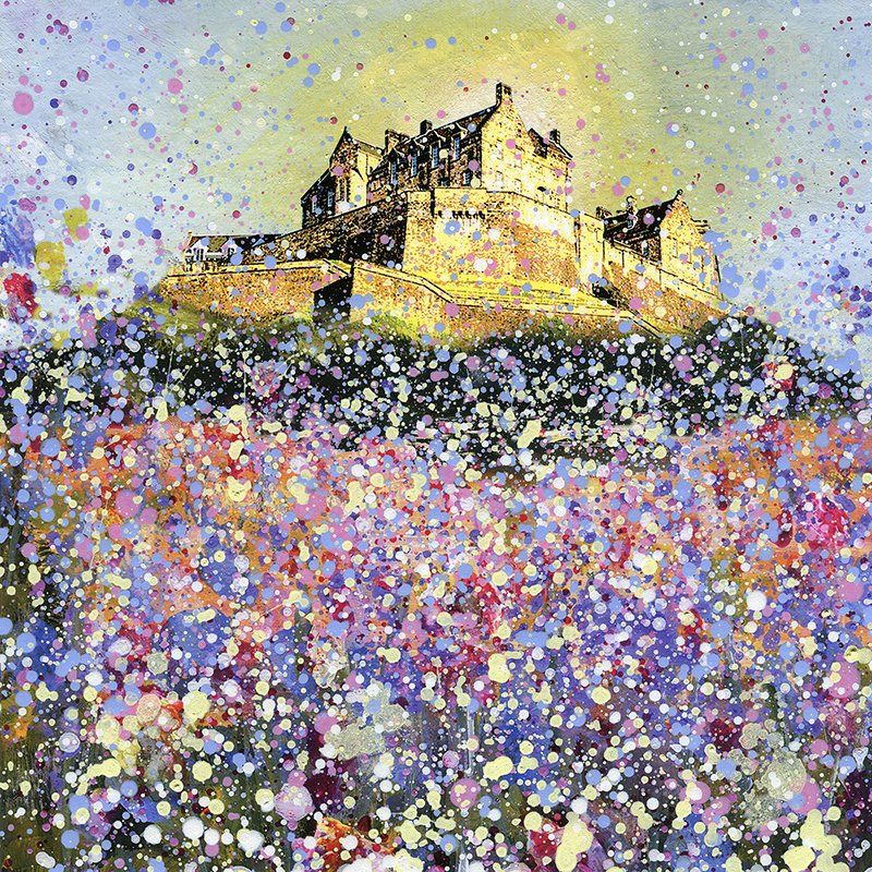 Edinburgh Castle Canvas Print