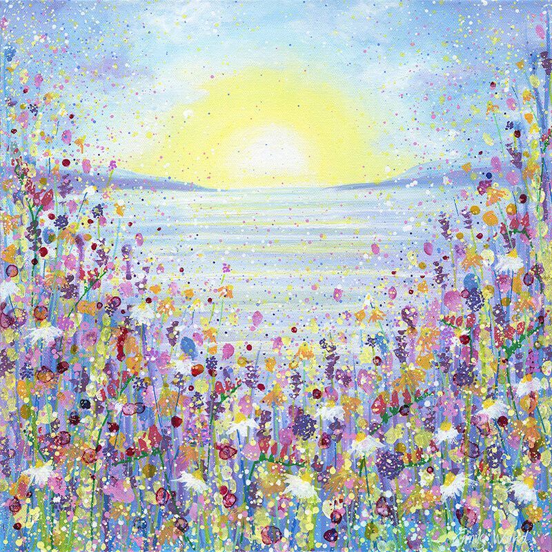 Rising-Sun-Canvas-Print-By-Emily-Ward-Art