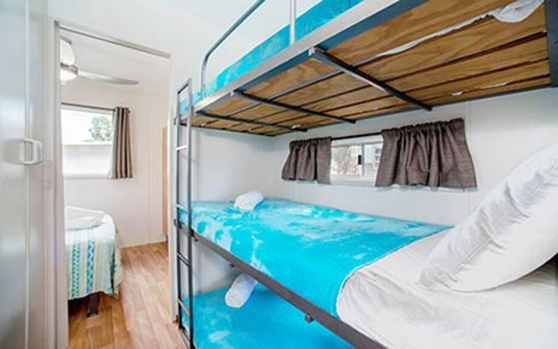 3 Bunks Cabin — Caravan Park in Woombah, NSW