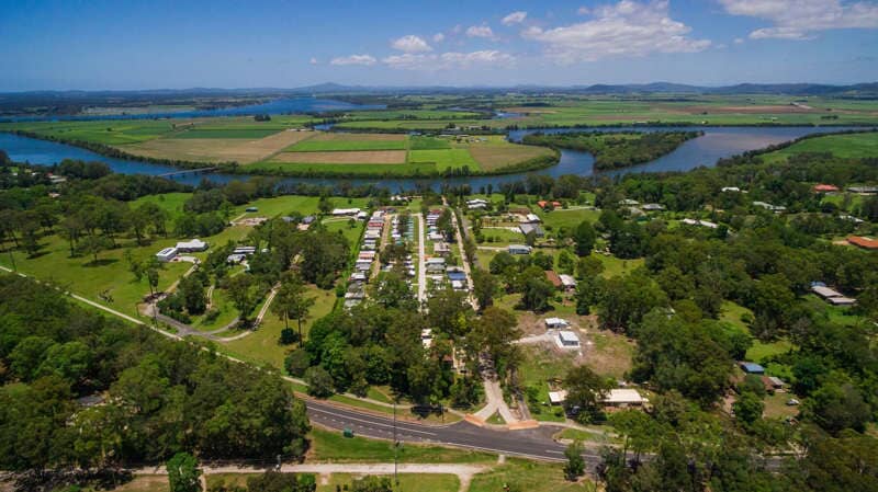 Aerial Footage — Caravan Park in Woombah, NSW