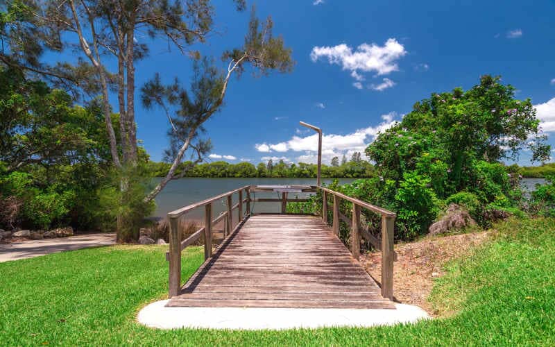 Bridge To The River — Caravan Park in Woombah, NSW