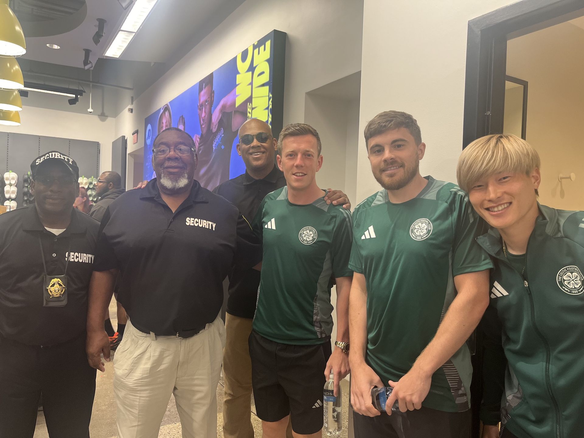 Retail Store Security for Celtic Football Team Meet-and-Greet Event in South Bend, IN