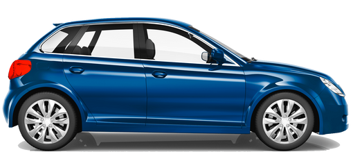 Blue Car — Monroe, NC — Small Bros. Tire Co Inc.