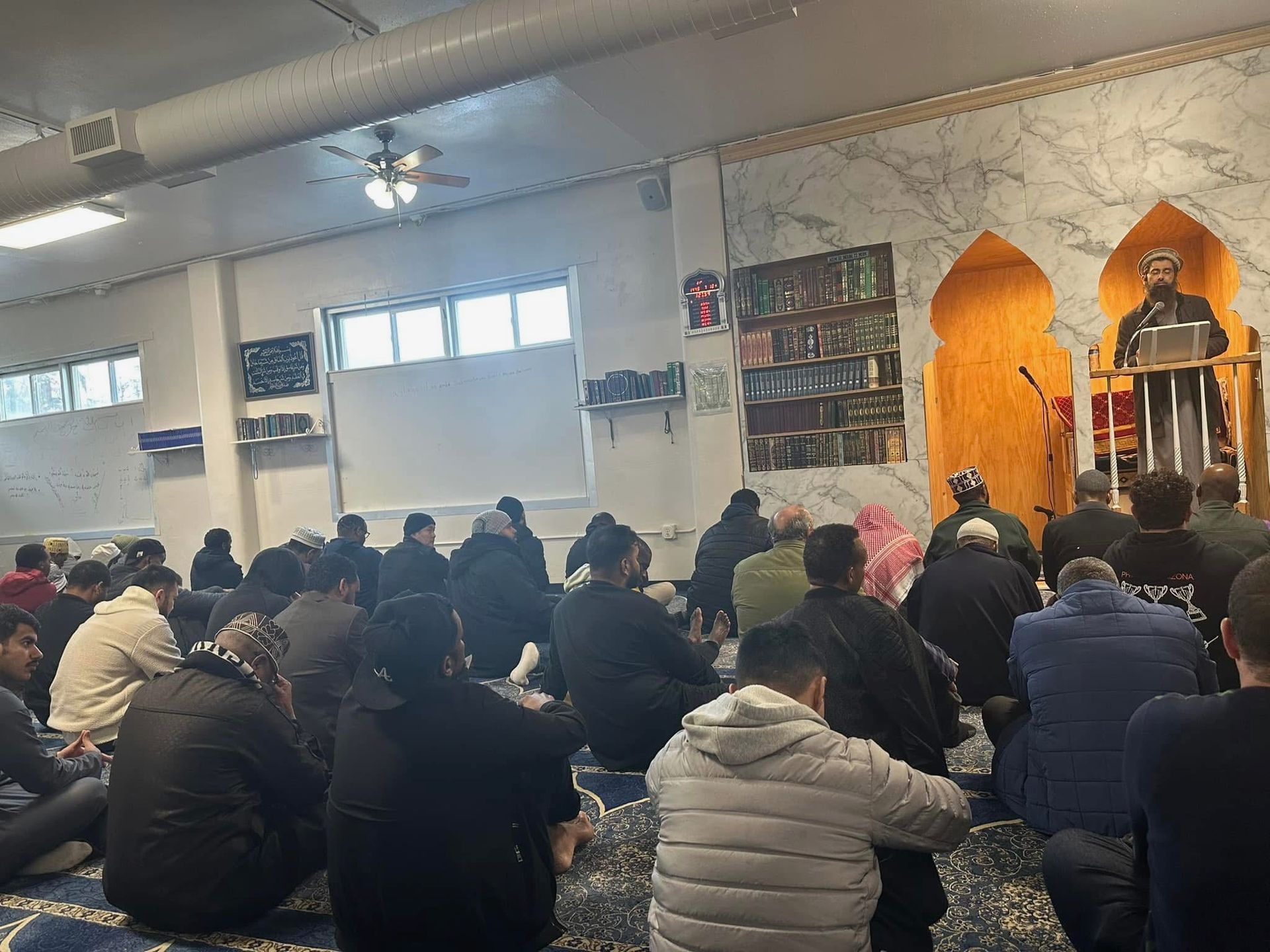 jumuah khutbah at masjid furkhan