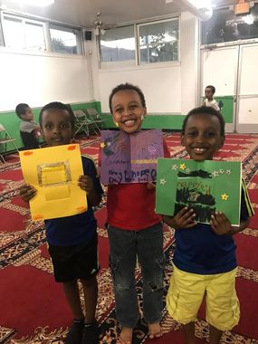 children smiling