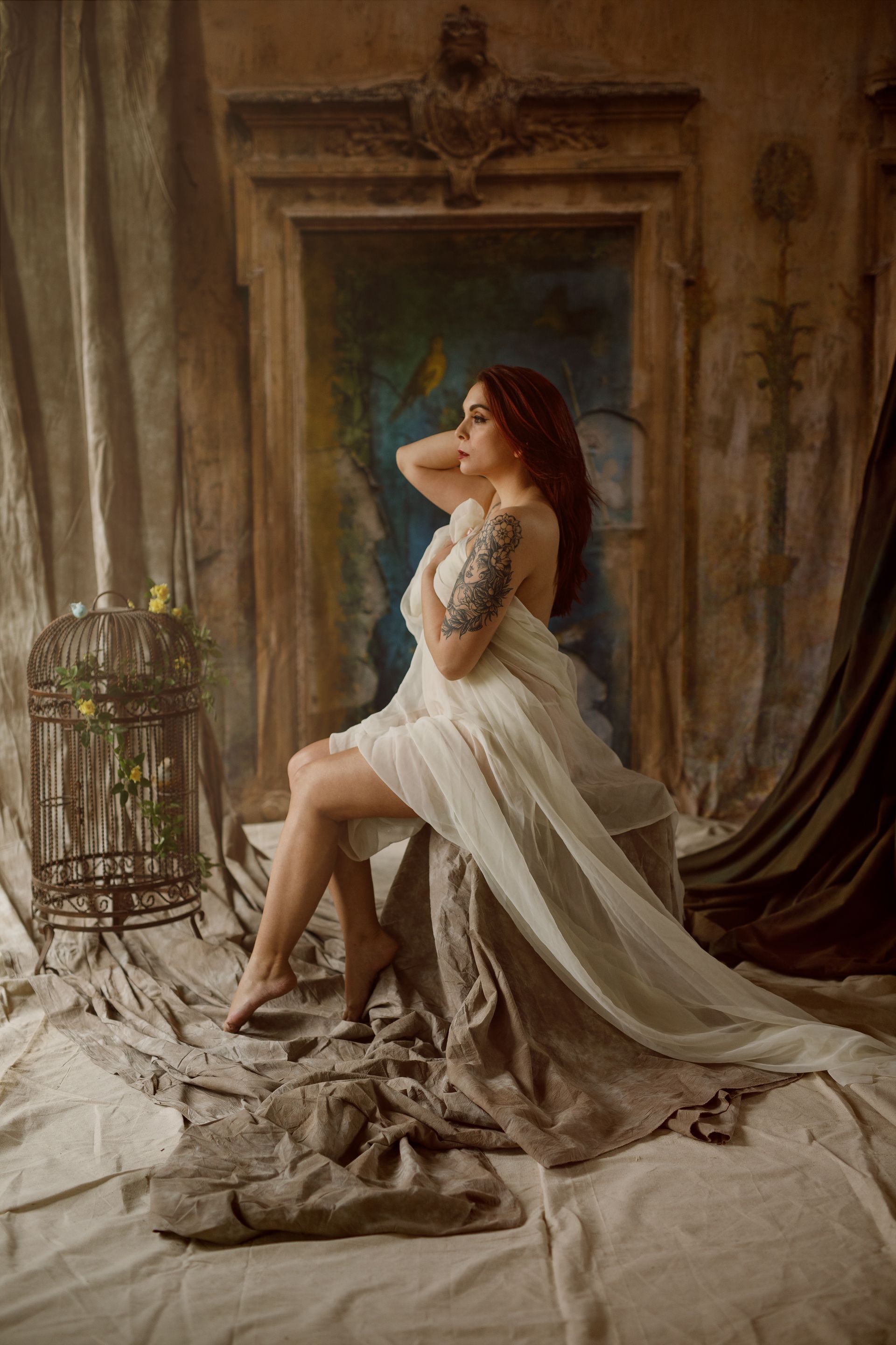 Fine art, fabric, Painterly, Old Masters