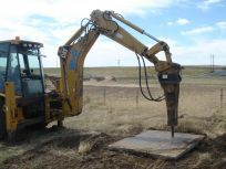 Clean disposal of excavation material