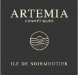 Le logo d'artemia cosmetics est sur fond noir.