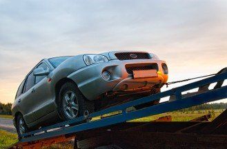 Car Being Towed - Towing Services