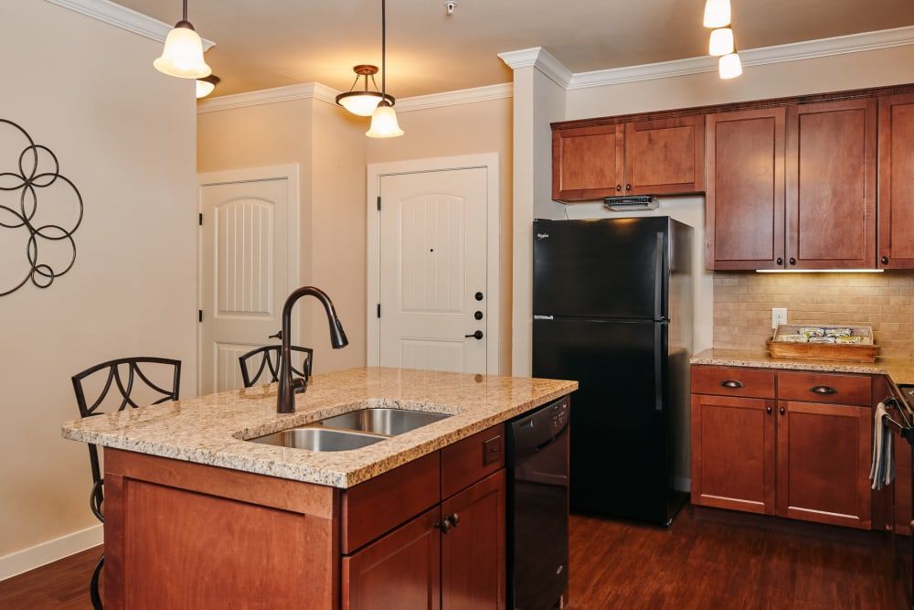 Kitchen at Marquis Cross Mountain in San Antonio, TX.