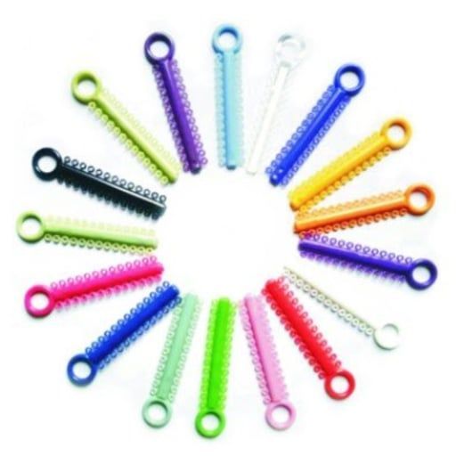 A young girl with braces on her teeth is smiling for the camera.