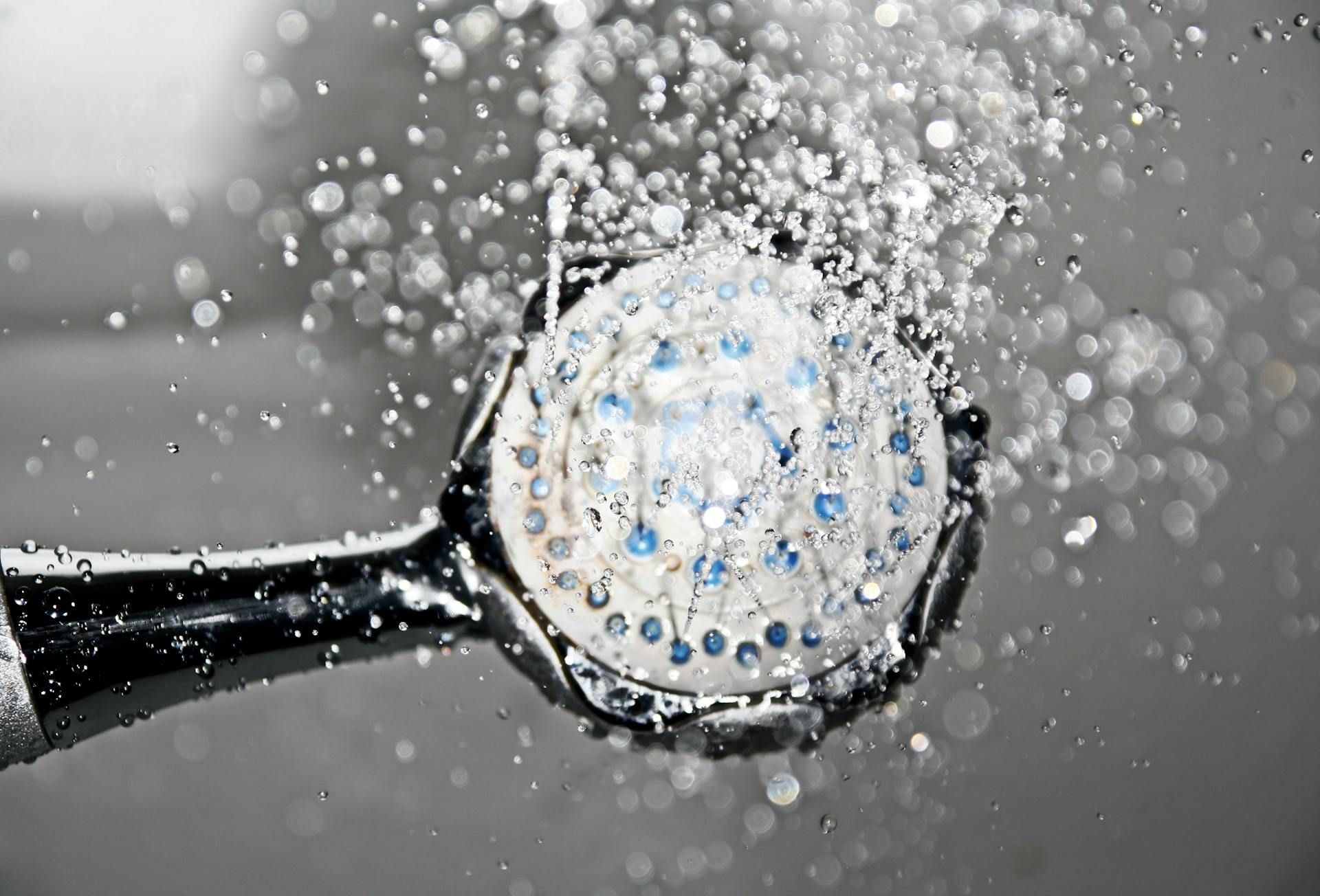 showering with filtered water
