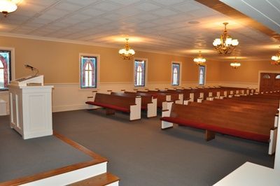 Chapel at High Funeral Home in McMinnville, TN.