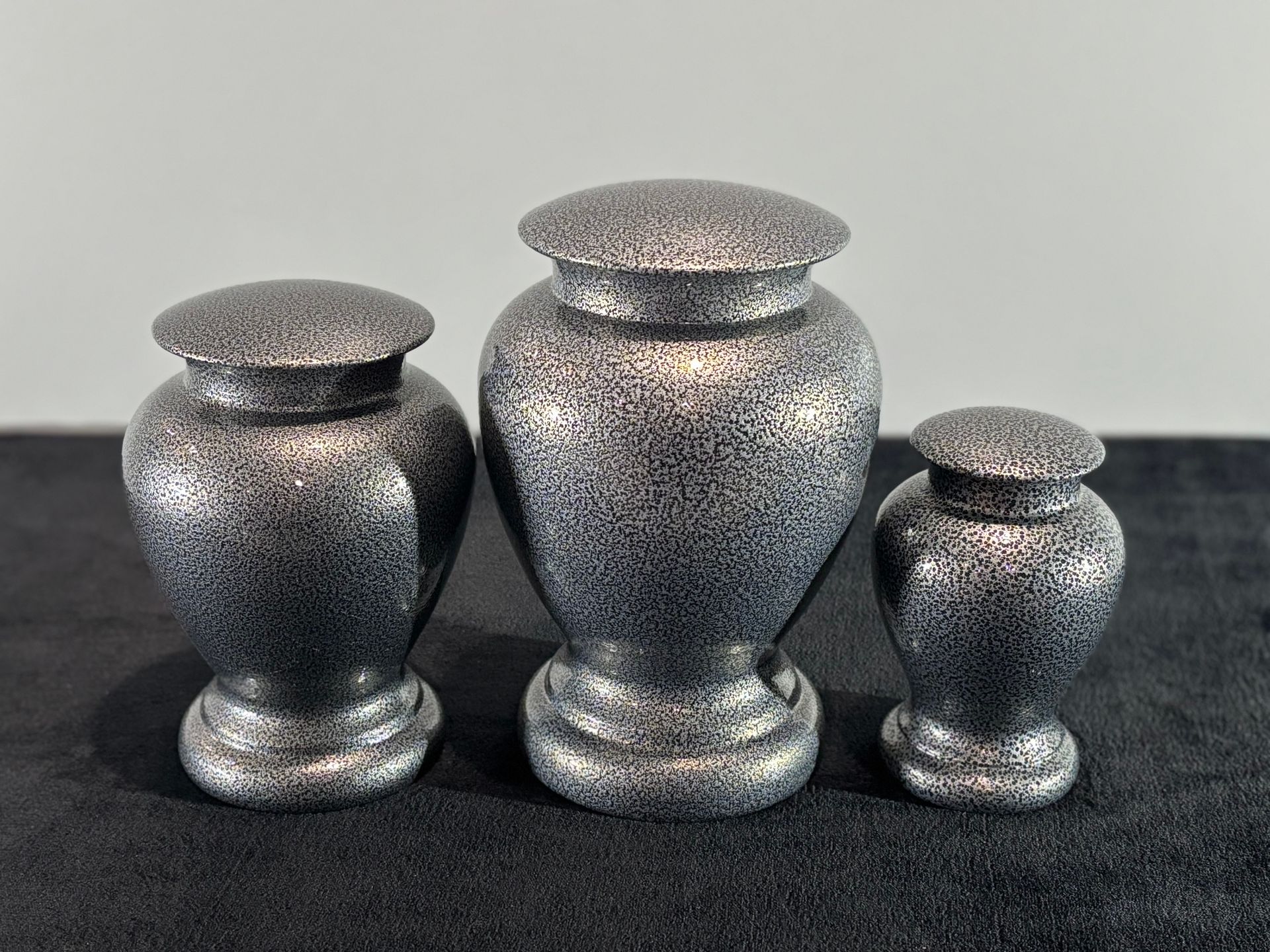 Steel Vase Silver - S, M, L