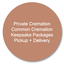 Cameron Private Cremation, Common Cremation, Keepsake Packages
Pickup + Delivery,