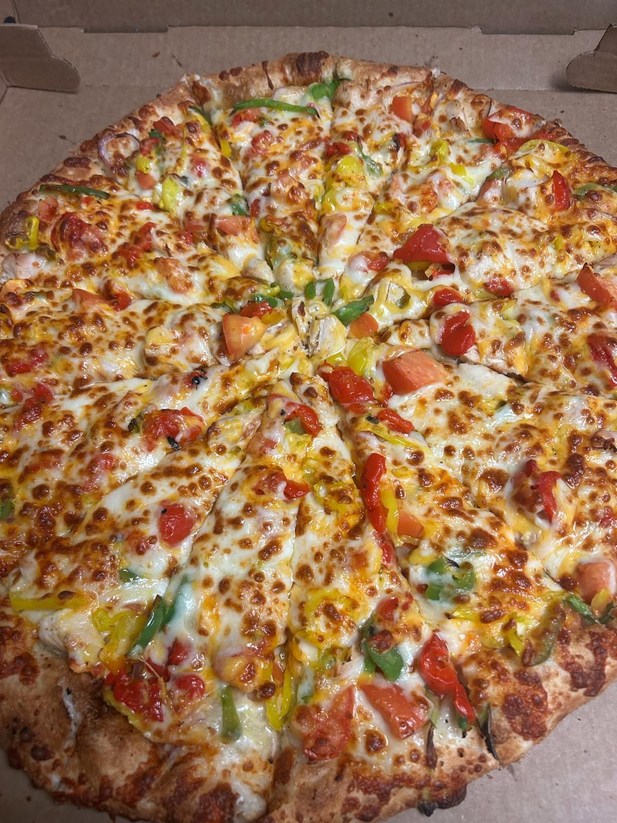 Rialto Pizza lunch special: Chicken wings, fries, and soda for $13.99, Monday 11 AM-3 PM.