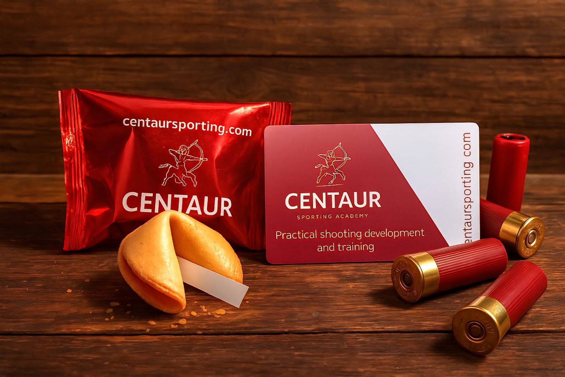 Centaur IPSC Themed fortune cookies