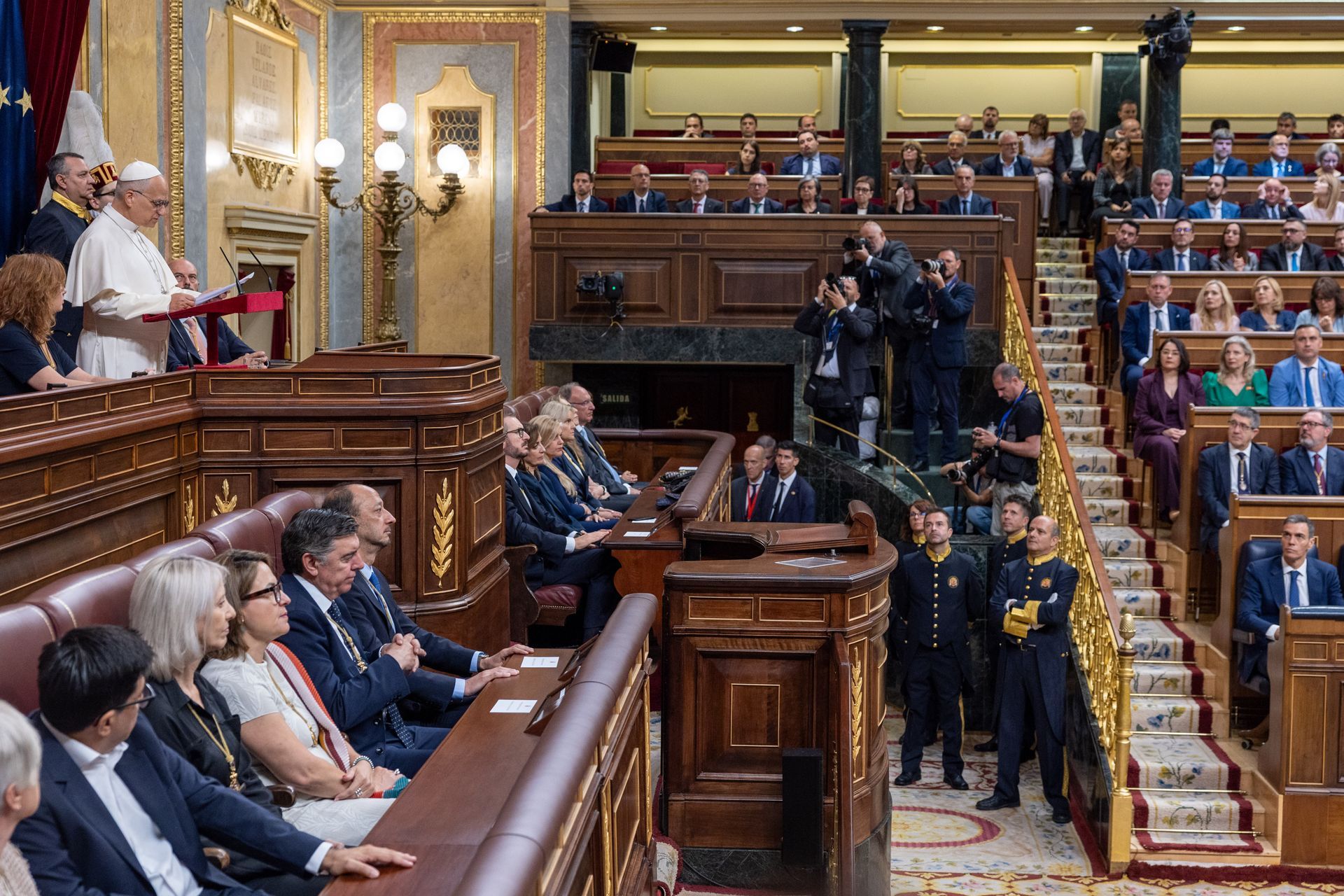 Papa en España
