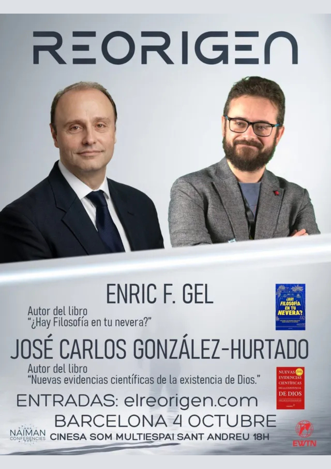 CINESA Sant Andreu. Conferencia REORIGEN 