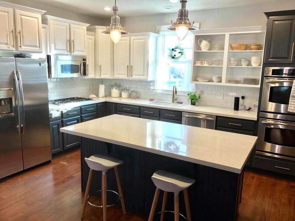 Elegant Kitchen Cabinet - Painted Cabinets in Sandy, UT