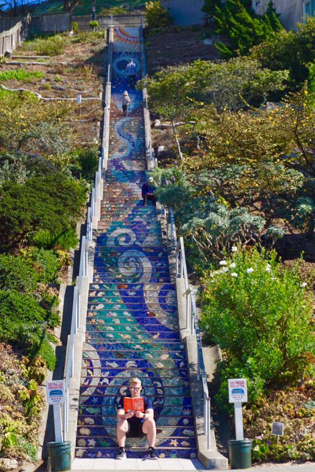 16th Avenue Tiled Steps in San Fransisco, California