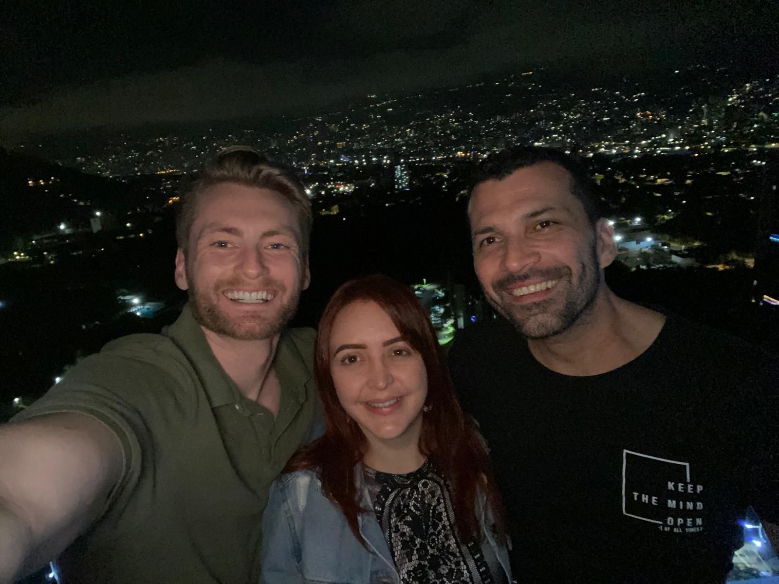 Myself with Jhonny Blandón