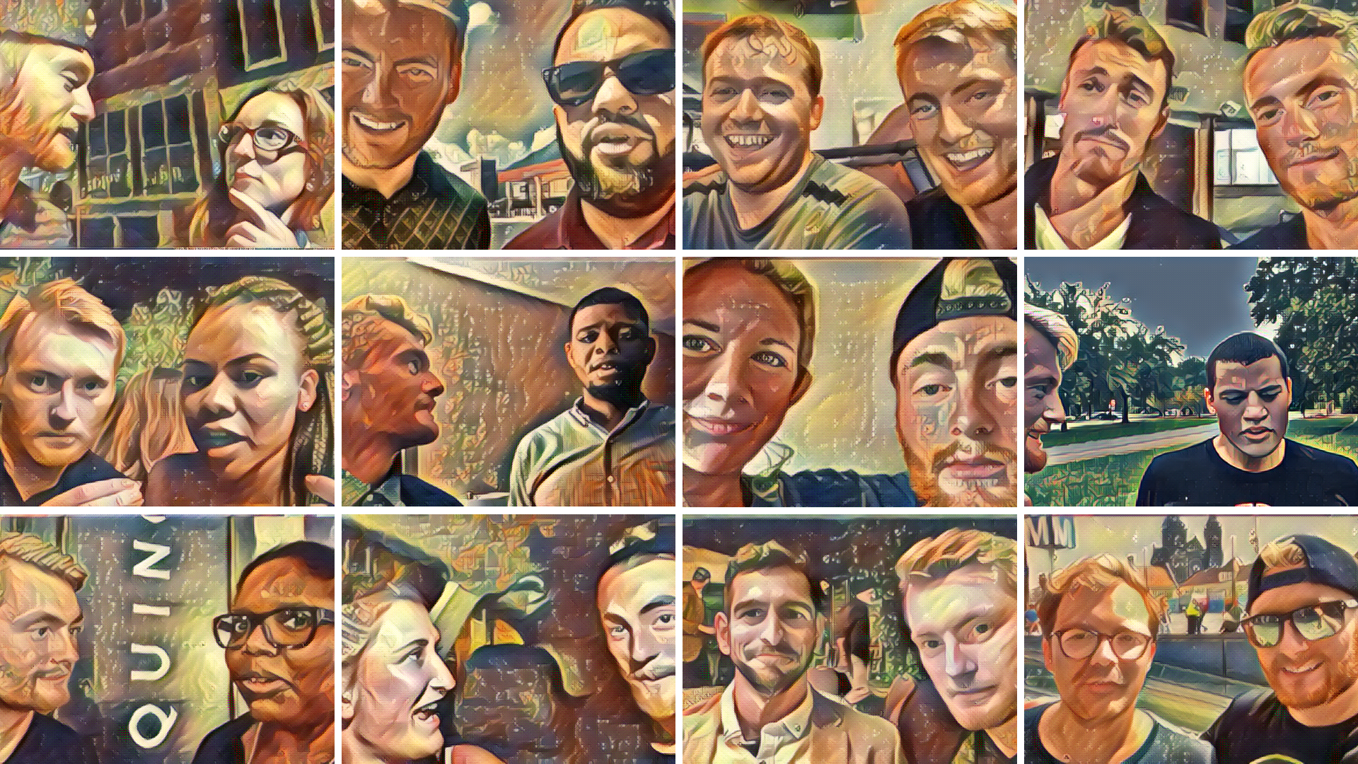 Xander Clemens has the opportunity to ask individuals the question,