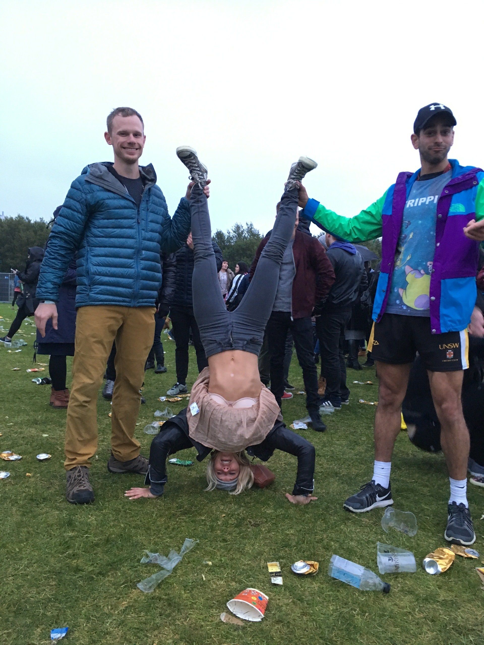 Karin Dahlqvist is at Secret Solstice Music Festival in Reykjavík, Iceland with Brett Soderholm and William Maisey