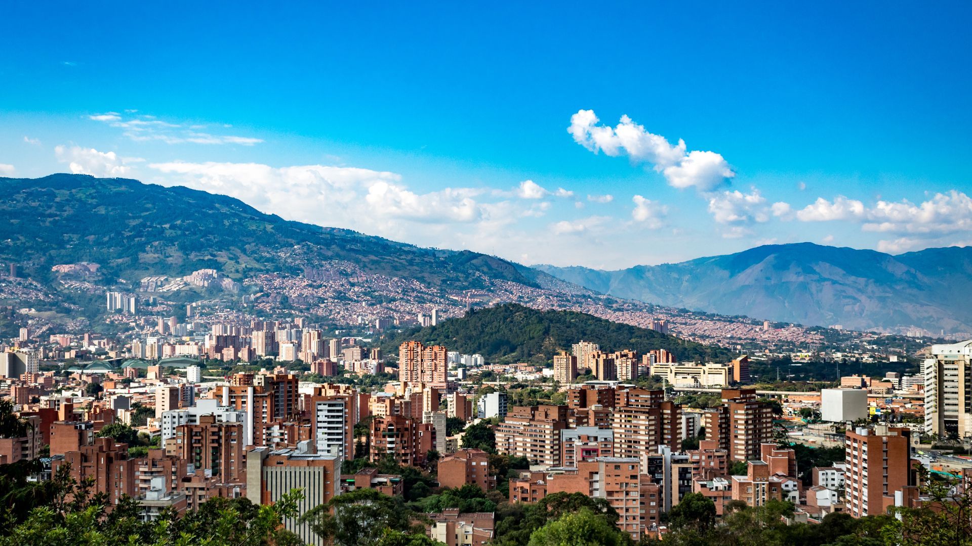 Medellín, Colombia city view
