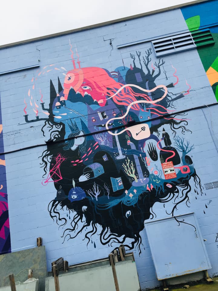 Street art in Vancouver, Canada 3