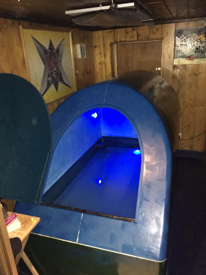 The float tank at Harvest Moon Centre in Dublin, Ireland