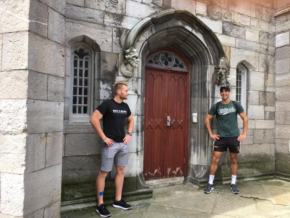 William Maisey is in Dublin, Ireland with Xander Clemens