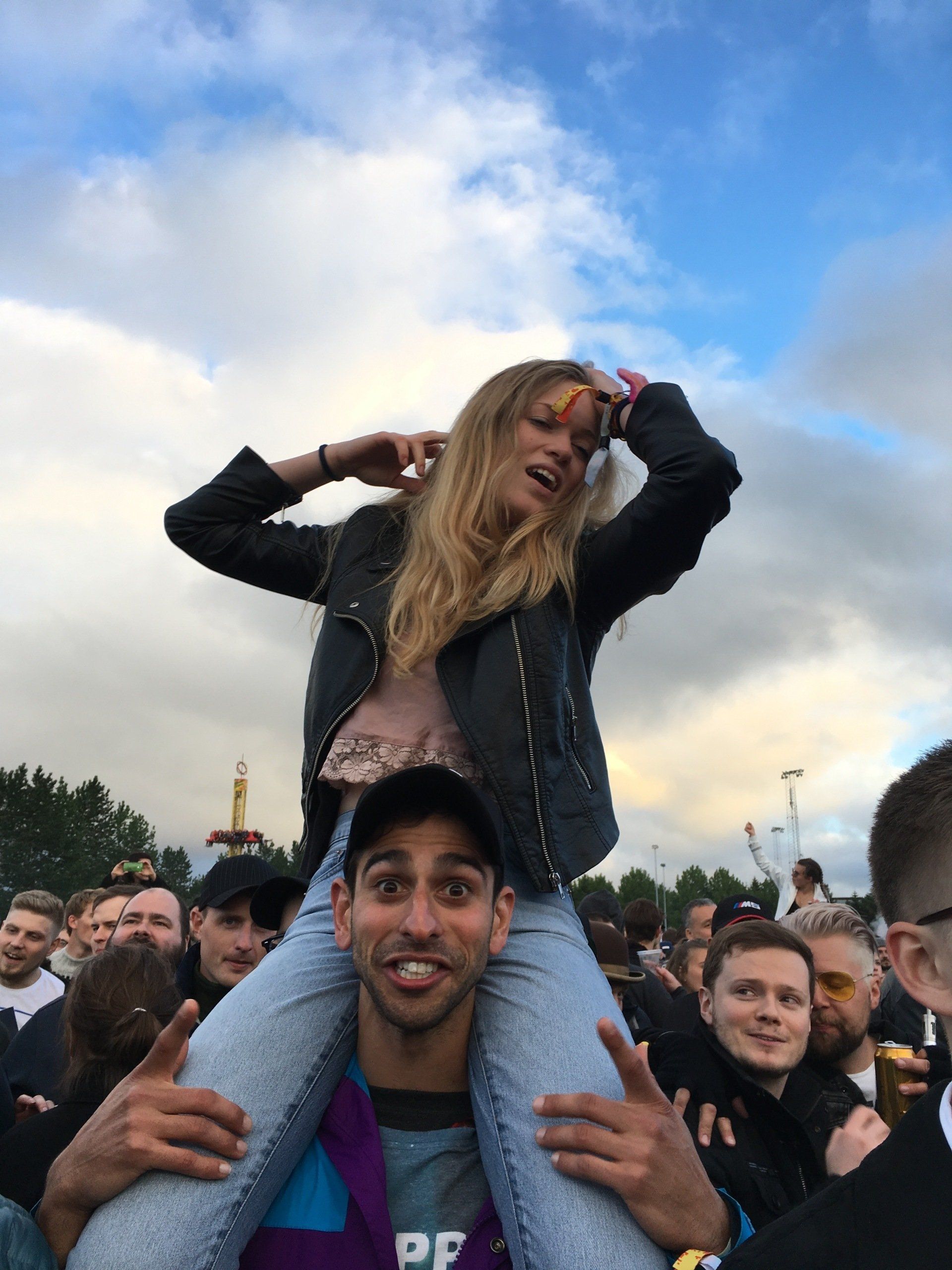 William Maisey is with Anna Fischer in The Secret Solstice Music Festival in Reykjavik, Iceland