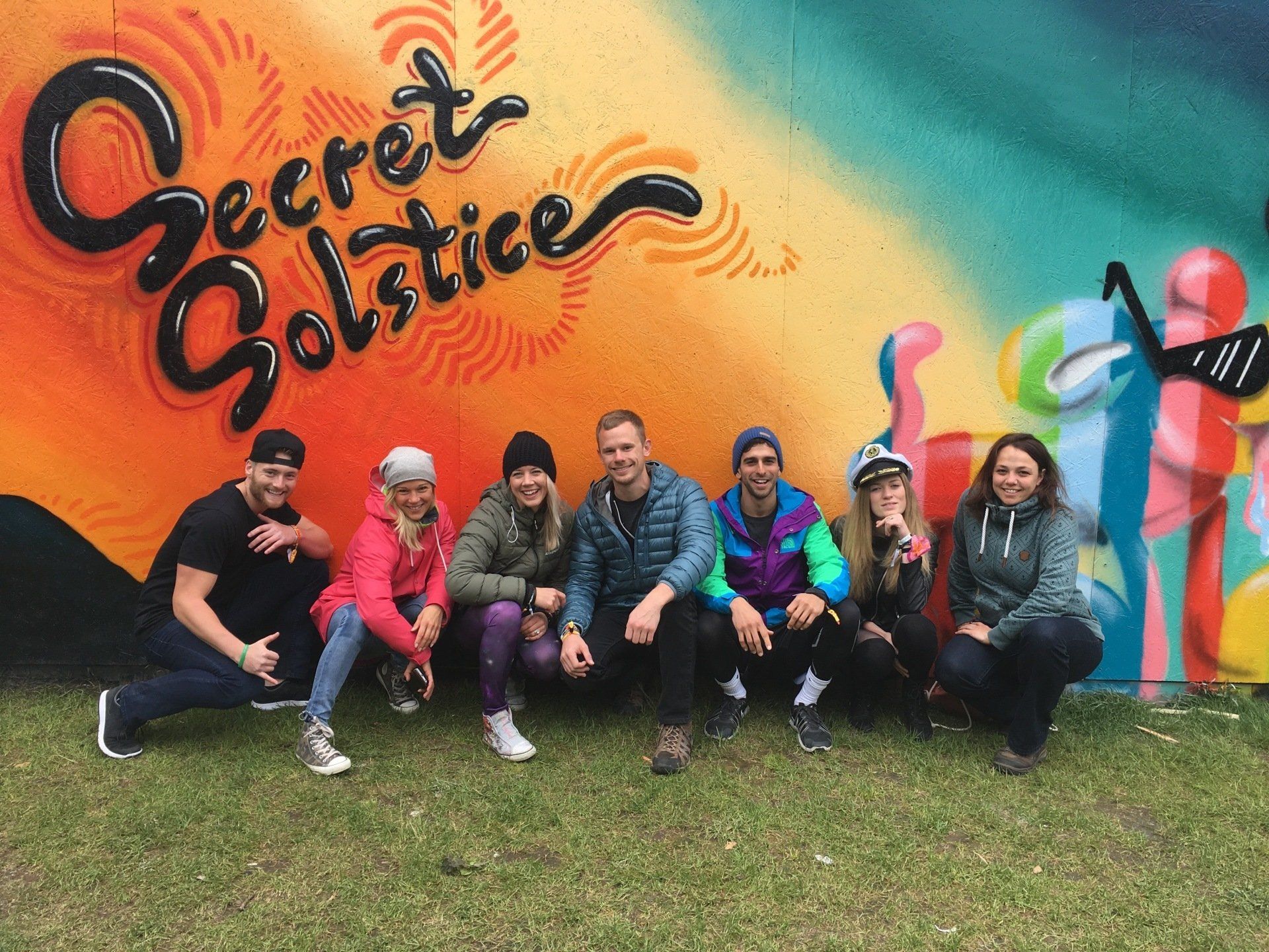 Xander Clemens is at Secret Solstice Music Festival in Reykjavík, Iceland with William Maisey, Karin Dahlqvist, Saga Greiborn and Brett Soderholm