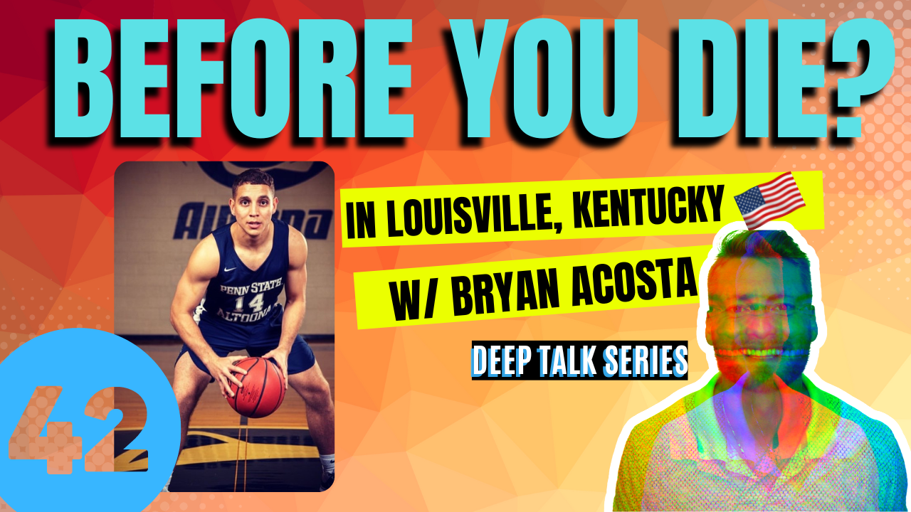 Xander Clemens is in Louisville, Kentucky with Bryan Acosta and the deep talk series