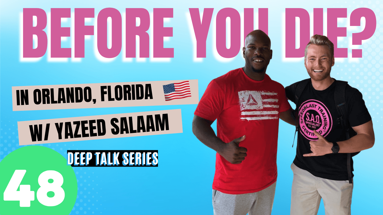 Xander Clemens is in Orlando, Florida with Yazeed Salaam and the deep talk series