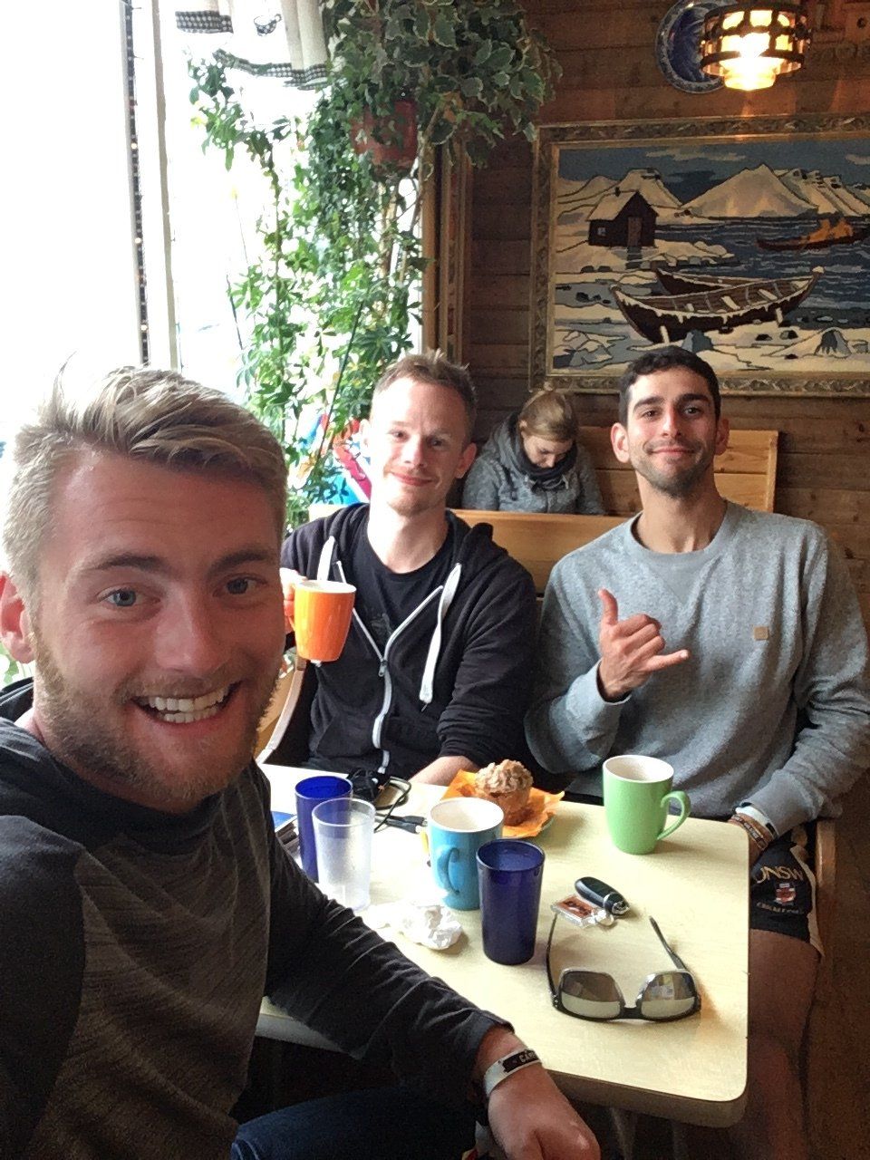 Xander Clemens is with William Maisey and Brett Soderholm