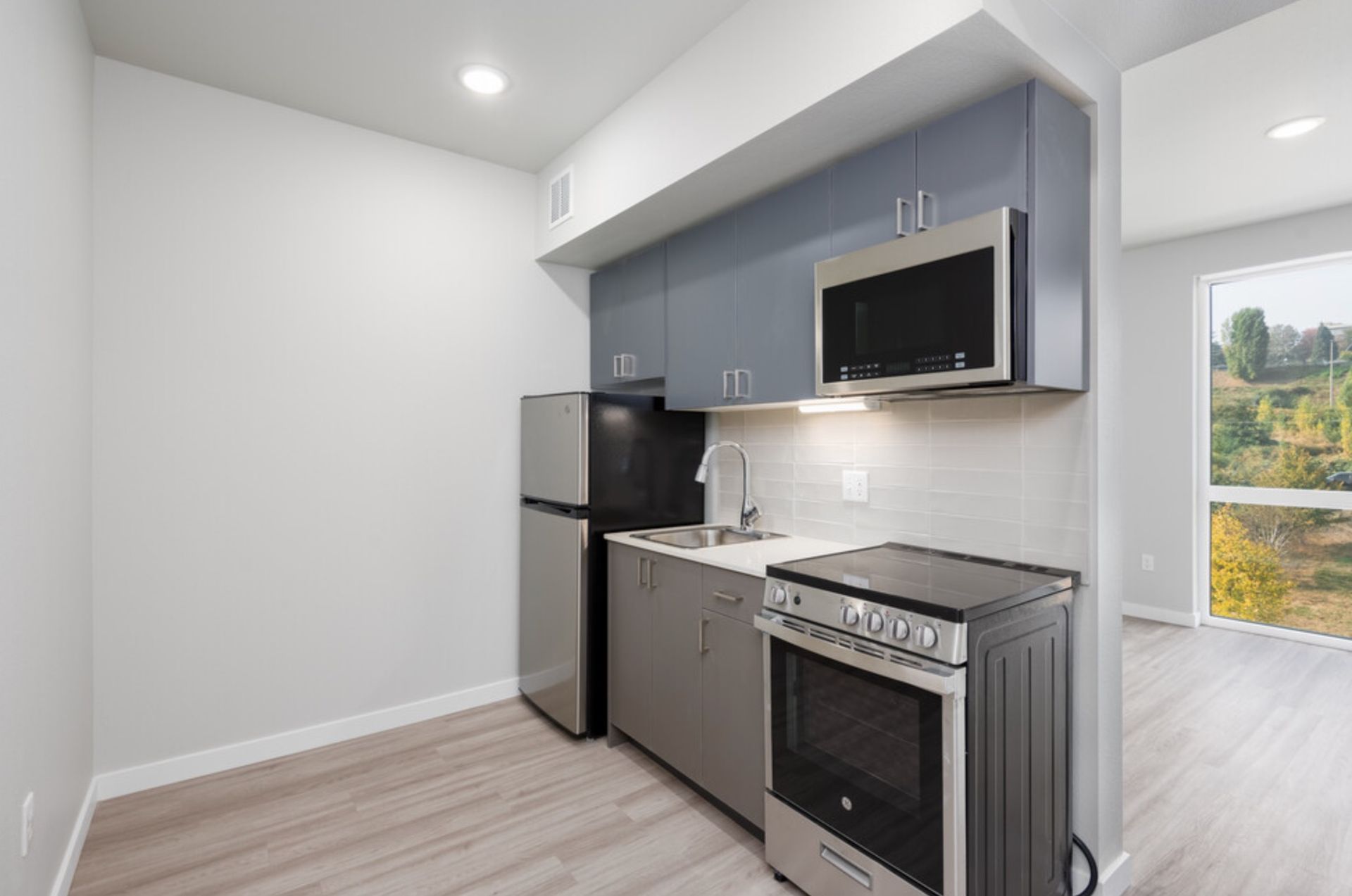 stainless steel appliances