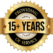 15 Years of service