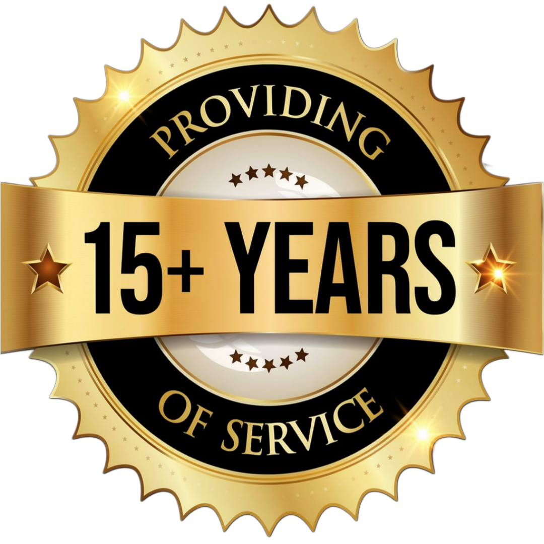 15 Years of service